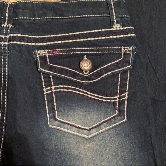 Lee Skinny Boot Cut Jeans Size 14 (girls) - Picture 6 of 7